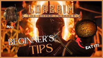 LORERIM Ultra Modded Skyrim - Essential Beginner Tips & Explanations (Gameplay Guide)