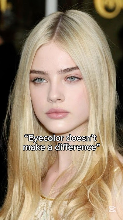 Brown eyes vs blue eyes 😱😍