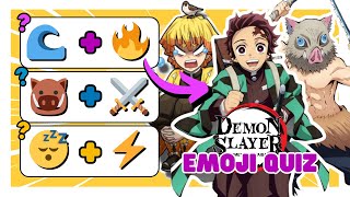 DEMON SLAYER EMOJI QUIZ Kimetsu No Yaiba Quiz Mr. Ding 