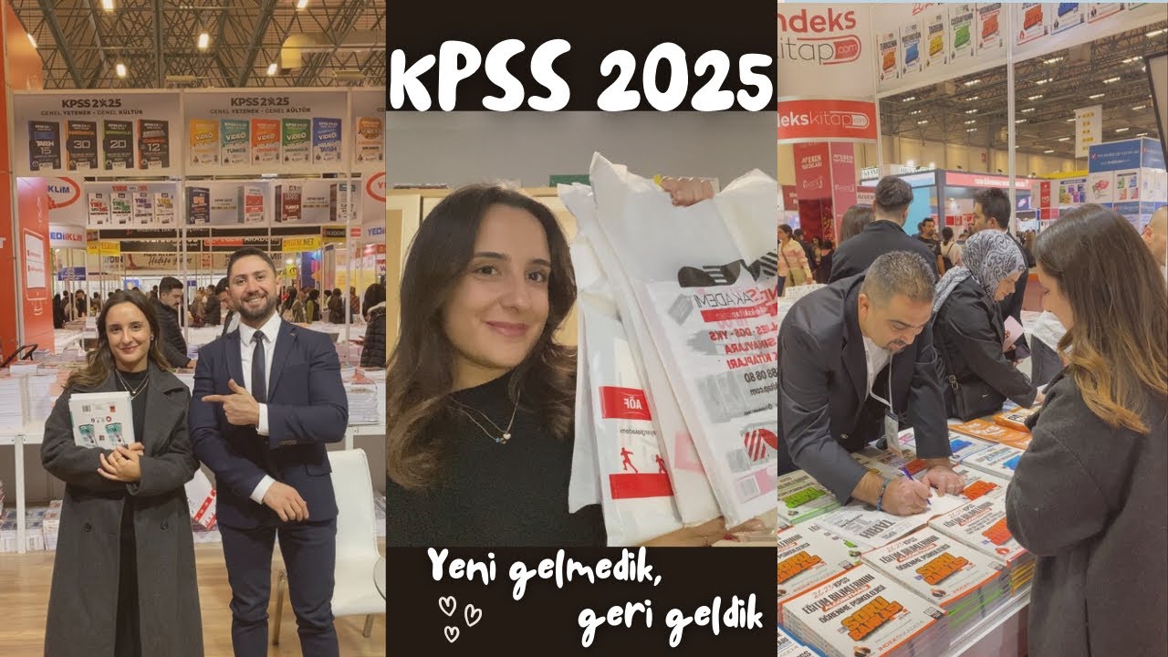 KPSS 2025 | Yeni gelmedik,geri geldik 😎 Tüyap, eğitim bilimleri kitaplarım.. #kpss #kpss2025