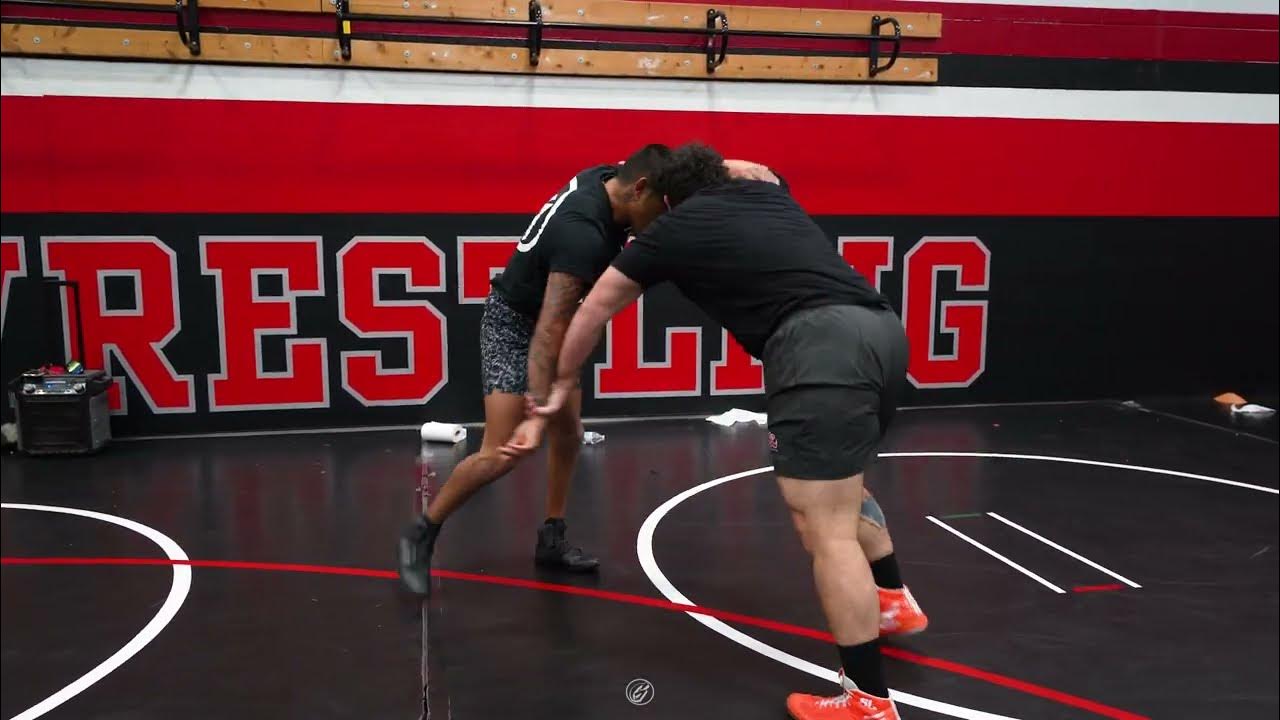 D1 Wrestler Takedown Drills With Black Belt BJJ Coach 🥋 196 YouTube