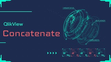 Qlikview Concatenate #QlikView #QlikSense