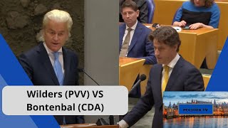 Wilders (PVV) VS CDA: "Ik ben VERDORIE niet gekozen voor Oekraïne! Ik ben een Nederlands politicus!"