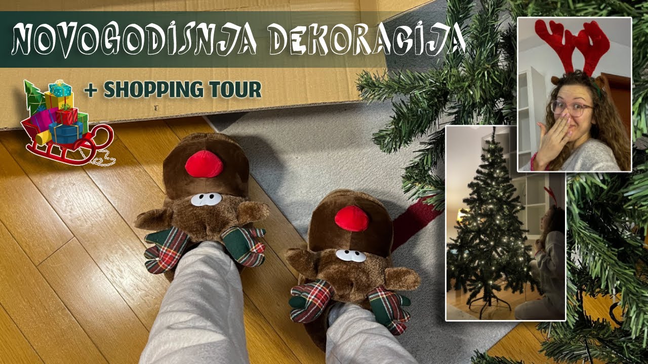 Ukrasavanje jelke + shopping tour (Emmezeta, JYSK, Sinsay...)