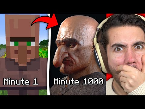 Minecraft, But It Gets More Realistic Every Minute