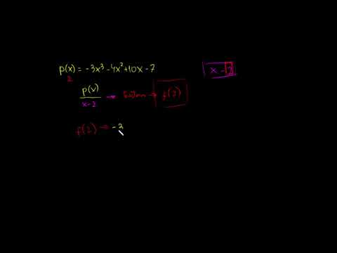 მრავალწევრის ნაშთის თეორემის გამოყენება: ნაშთის პოვნა