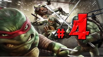 TMNT Out of the Shadows Walkthrough Part 4 - No Commentary