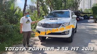 Đánh giá Toyota Fortuner 25G máy dầu 2016 lắp ráp Việt Nam  MUA XE NHANH