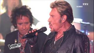 Stéphan Rizon & Johnny Hallyday - Requiem pour un fou | The Voice France 2012 | Finale