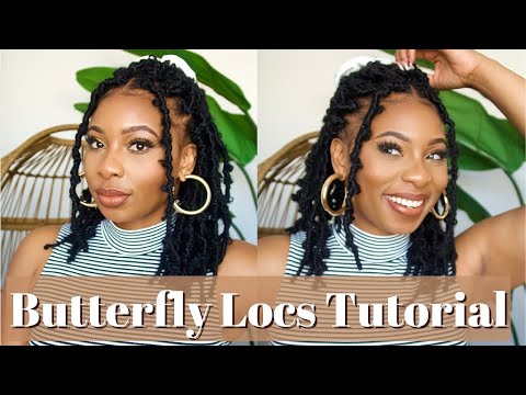 BUTTERFLY LOCS 🦋 (NO WRAPPING) EASY & QUICK STEP-BY- STEP TUTORIAL | FT. TOYOTRESS 😱🔥