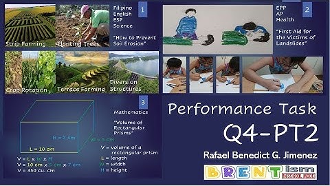 Grade 5, 4th Quarter - Performance Task No. 2