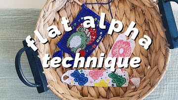 HOW TO: flat alpha technique!