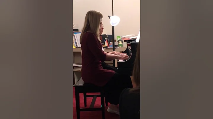 Julie's final recital - Brahms duet
