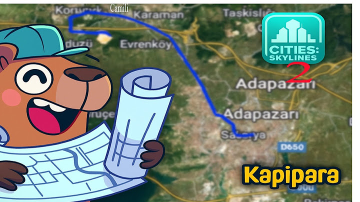 Türkiye’nin İkinci Metrobüs Hattı Sakarya’da! Cities: Skylines 2’de Gerçek Ulaşım Hatları