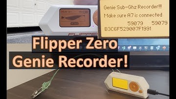 [85] Flipper Zero - Genie Recorder