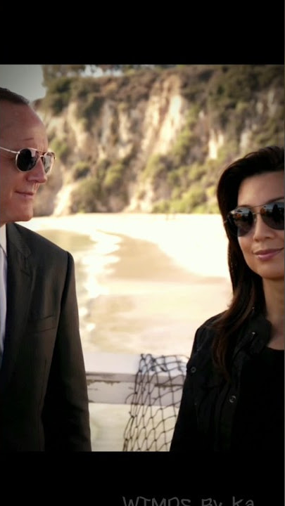 You should try sunglasses 😎) #agentsofshield #marvel #melindamay #philcoulson