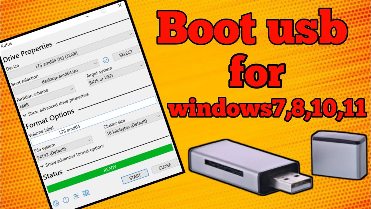 How to make Bootable usb for windows 7 8 10 11 YouTube