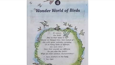 Wonder world of birds# std 4 session 2 EM