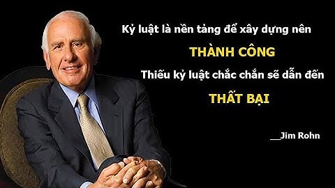 Kiên tao cuộc đời ngoại hạng Adam thuyết minh (Jim Rohn)