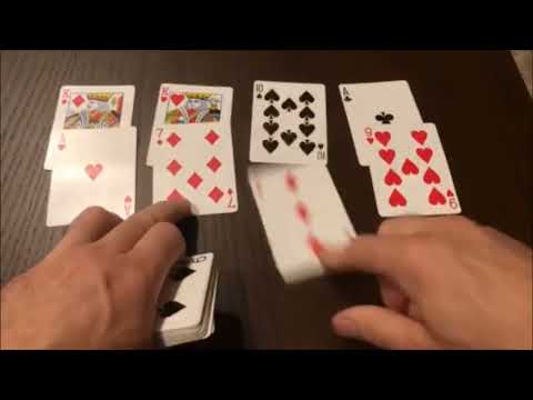 How to play Aces Up Solitaire (AKA Idiot's Delight)