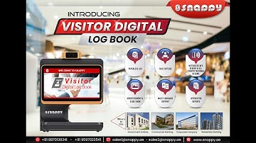 Snappy Visitor Digital Log Book
