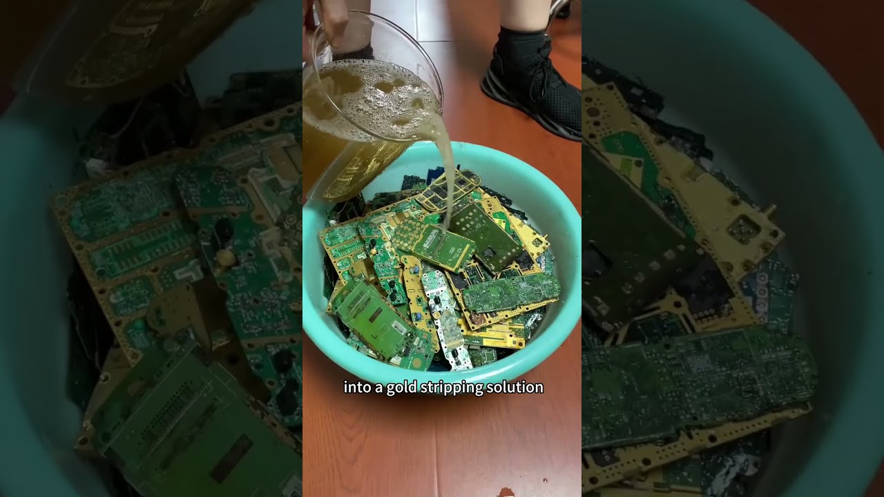 How To Extract Gold From Old Phones 