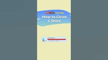 How to Clean C Drive? You Can Find 2 Methods Here #windowstips #windows