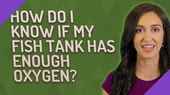 How do I know if my fish tank has enough oxygen?