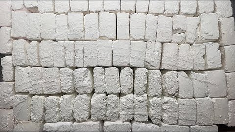 100 Hydrophobic Chalk Blocks - part 3 thank you feat unwet and dry crush 😅💕