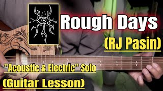 Rough Days - RJ Pasin | Guitar Lesson | With Tab |
