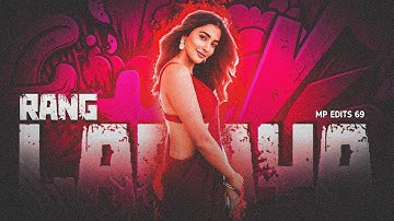 Rang Lagaya 🫀👀 | Pooja Hegde 🍃| Ae inspired | Alight motion XML preset |