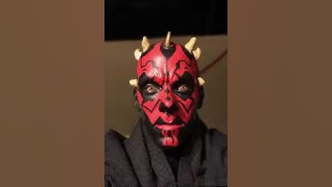 Sideshow 1/6 Darth Maul animated with MotionPortrait