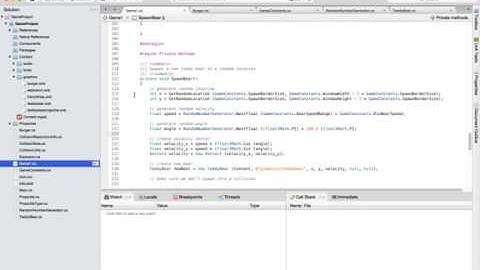 Beginning Game Programming with C# - Project Increment 1