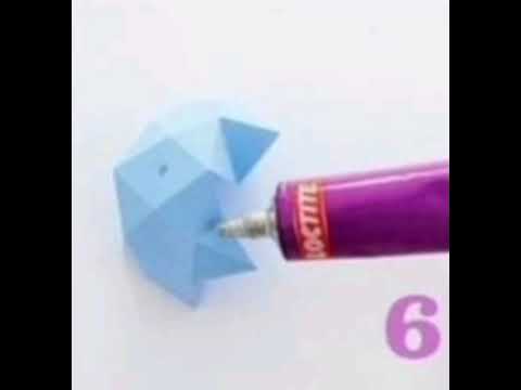 طريقة عمل نجوم ملونة من الورق بسهولة      