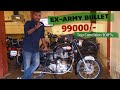 8th vehicle ex army bullet sales  sales starts on 26112022 on 7am  vintagerider