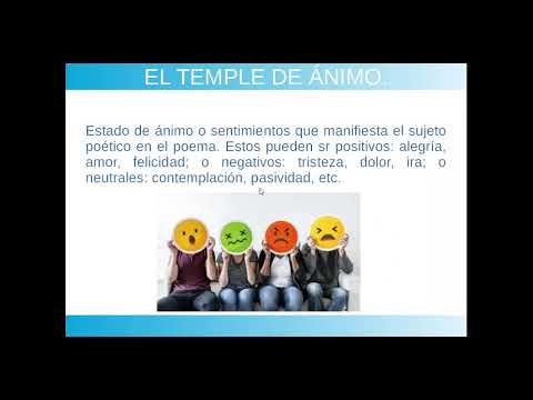 GÉNERO LÍRICO: TEMPLE