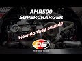 Amr500 supercharger test drive with audio in a vw beetle 1600