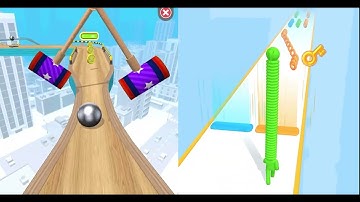 💛 🟣 Going Balls | Long Neck Run ALL Levels iOS, Android Gameplay NEW UPDATE