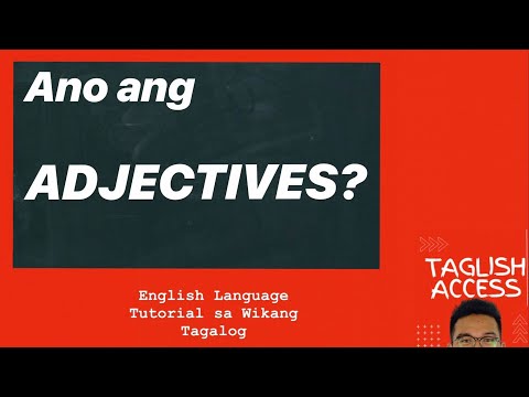 Video: Ano ang nominative adjective?