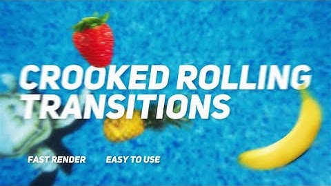 Crooked Rolling Transitions Premiere Pro Presets