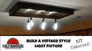 DIY Vintage Style Kitchen Light [Tutorial] by 5 Towaways 8,561 views 7 years ago 7 minutes, 29 seconds