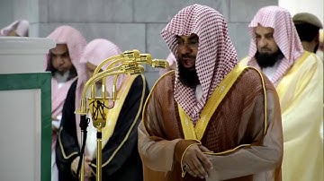 تلاوة للشيخ سعود بن إبراهيم الشريم من داخل الحرم وعن قرب