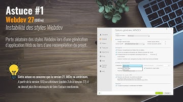 Astuce #1, Webdev - Instabilité des styles (corrigé)