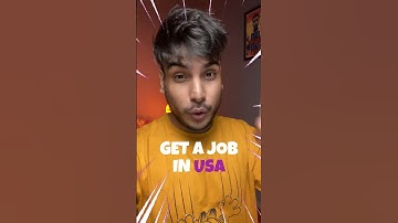 Get a Job in USA from India  #h1bvisajobs #jobsinusa #traveltousa