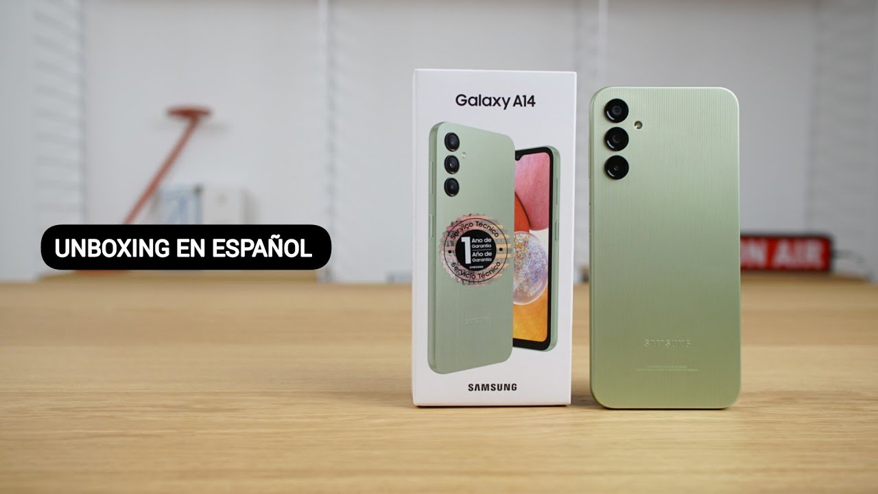 Samsung Galaxy A14  Unboxing en español 