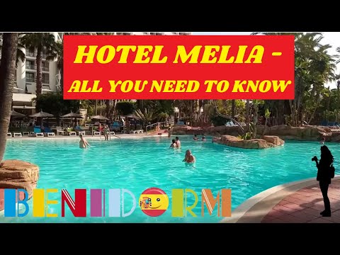 Benidorm's Hotel Melia - All You Need To Know!! ☀️???❣️ #benidorm