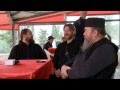 Отцы Феофил, Юлиан и Глеб Грозовский поют колядку. К фильму "Берегите детей!"
