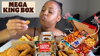 Lets Eat Burger King Mega King Boxsouth African Mukbang