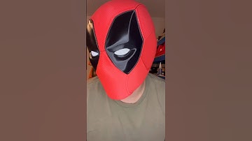 I 3D Printed a Deadpool Mask #deadpool #wolverine #3dprinting