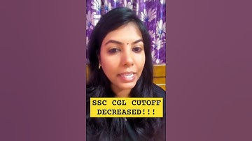 SSC CGL 2024 | TIER 1 CUT OFF DECREASED #ssccgl2024 #ssccgltier2 #cgl2024 #sscexam